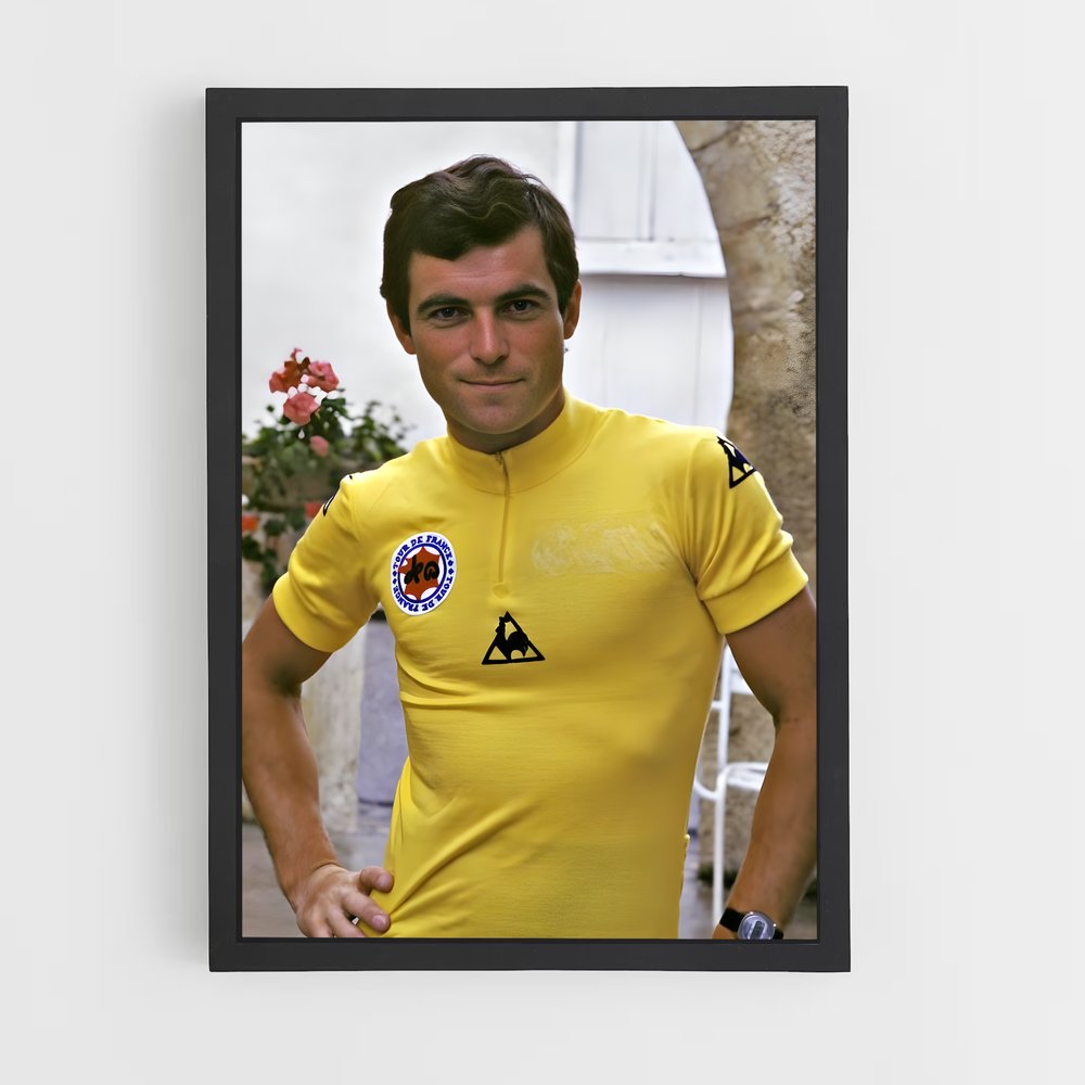 Poster L'Étoile Jaune – affiche Cyclisme (vue 2)